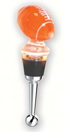 Bottle Stopper Football - Stained Glass Express 