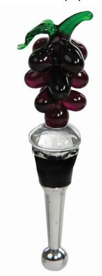 Bottle Stopper Grapes - Stained Glass Express 