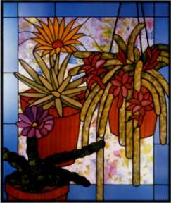 CKE-173 CACTUS MEDLEY - Stained Glass Express 