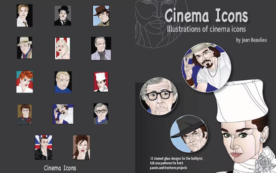 Cinema Icons - Stained Glass Express 