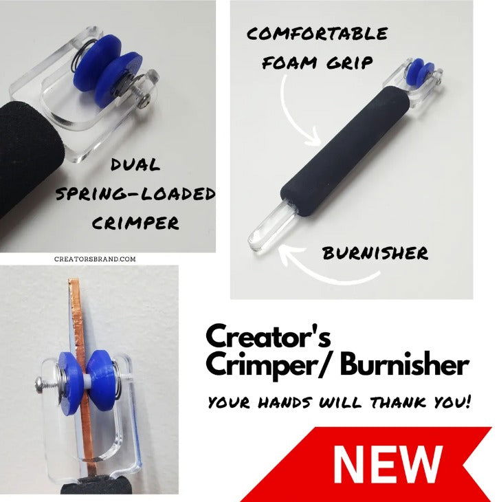 Foil Crimper/ Burnisher - Stained Glass Express 