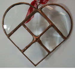 Inspiration Kit 2 Heart Bevel - Stained Glass Express 