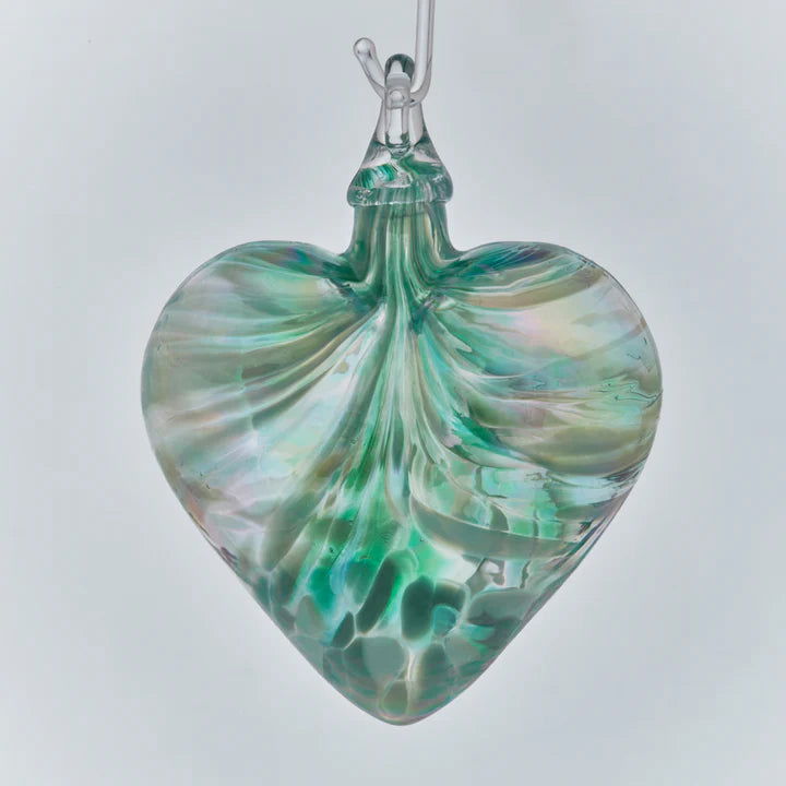 Jade Mosaic Heart - Stained Glass Express 