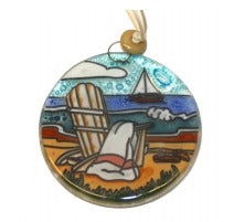 SC ORNAMENT BEACH - Stained Glass Express 