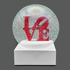 Snow Globe Love - Stained Glass Express 