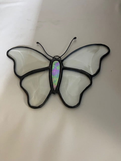 Suncatcher Butterfly Bevel - Stained Glass Express 