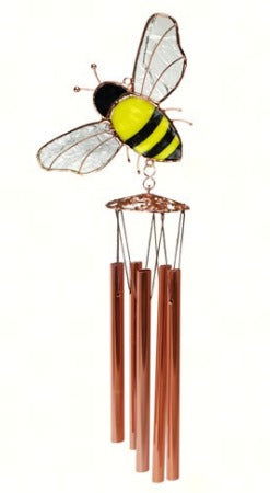 Wind Chime Bee - Stained Glass Express 